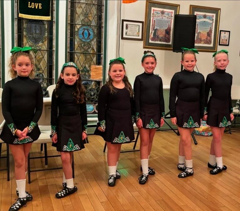Celebrating with a performance at the AOH’s 1/2 to St. Patrick’s day party!